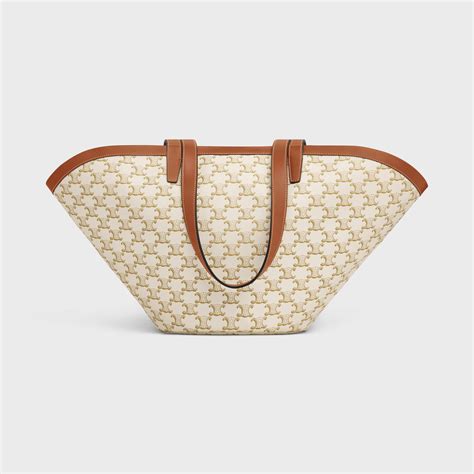 celine triomphe canvas tote|Celine canvas handbags.